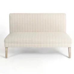 Kirkland's Home Striped Banquette Bench- Benches & Ottomans