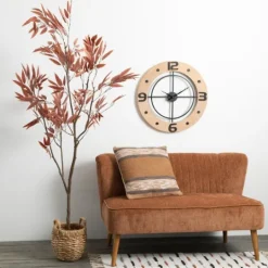 Kirkland's Home Striped Sienna Textured Pillow- Pillows