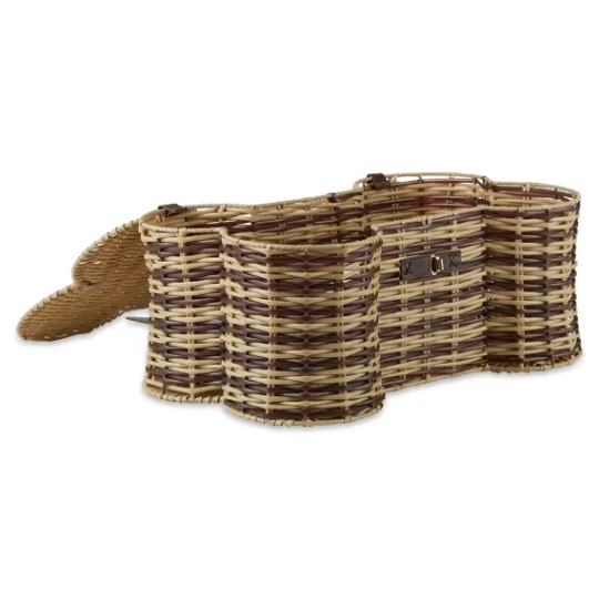 Kirkland's Home Striped Woven Bone Shaped Basket, 24 In.- Baskets & Boxes