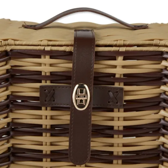 Kirkland's Home Striped Woven Bone Shaped Basket, 24 In.- Baskets & Boxes