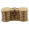 Kirkland's Home Striped Woven Bone Shaped Basket, 21 In.- Baskets & Boxes