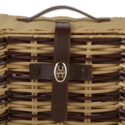 Kirkland's Home Striped Woven Bone Shaped Basket, 21 In.- Baskets & Boxes