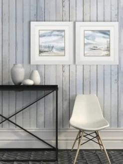 Kirkland's Home Subtle Mist Framed Art Prints, Set Of 2- Framed Art