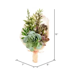 Kirkland's Home Succulent Bouquet, 15 In.- Stems & Bouquets