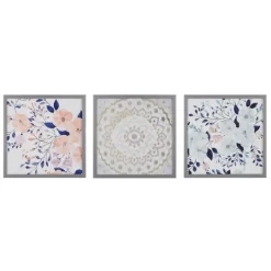Kirkland's Home Summer Bliss Framed Art Prints, Set Of 3- Framed Art