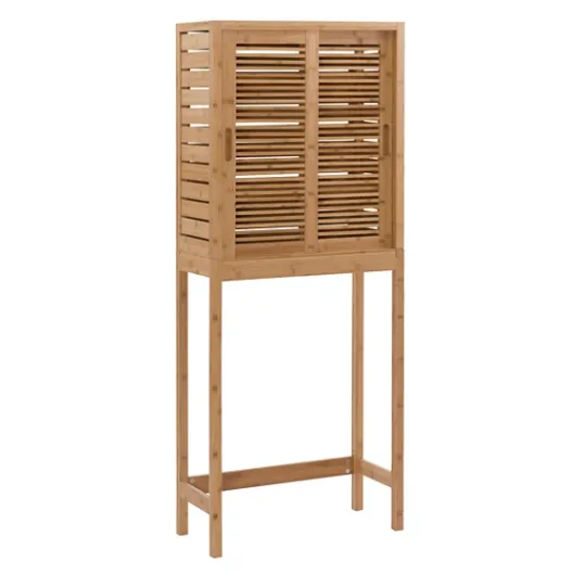Kirkland's Home Sumter Bamboo Cabinet Space Saver- Cabinets & Sideboards