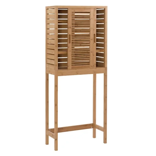 Kirkland's Home Sumter Bamboo Cabinet Space Saver- Cabinets & Sideboards