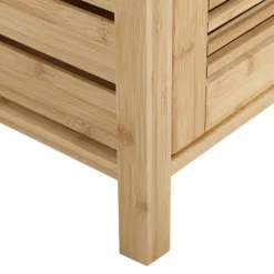 Kirkland's Home Sumter Bamboo Shelves And Cabinet- Bathroom Furniture