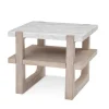 Kirkland's Home Sun Bleached Marble Top Accent Table- Accent & End Tables