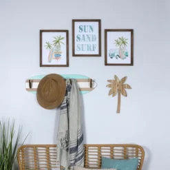 Kirkland's Home Sun Sand Surf 3-Pc. Coastal Wall Plaques- Wall Quotes & Signs