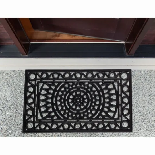 Kirkland's Home Sun Scroll Doormat- Doormats
