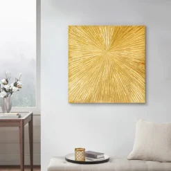 Kirkland's Home Sunburst Abstract Wall Plaque- Wall Plaques
