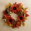 Kirkland's Home Sunflower And Pumpkin Rattan Wreath- Wreaths