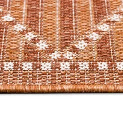 Kirkland's Home Sunset Diamond Outdoor Area Rug, 7X9- Outdoor Rugs