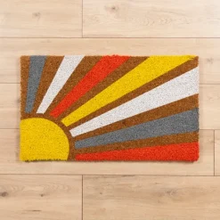Kirkland's Home Sunshine Burst Coir Doormat- Doormats