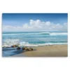 Kirkland's Home Sweeping Blue Canvas Art Print, 60X40 In.- Canvas Art
