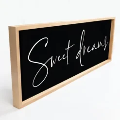 Kirkland's Home Sweet Dreams Wood Frame Wall Plaque- Wall Quotes & Signs