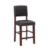 Kirkland's Home Sydney Espresso Counter Stool- Bar Stools & Counter Height Stools