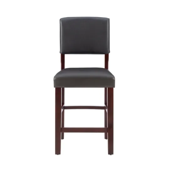 Kirkland's Home Sydney Espresso Counter Stool- Bar Stools & Counter Height Stools