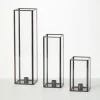 Kirkland's Home Tall Frame 3-Pc. Tapered Candle Holder Set- Candle Holders