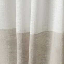 Kirkland's Home Tan Deena Curtain Panel Set, 84 In.- Curtains & Drapes
