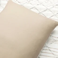 Kirkland's Home Tan Pintuck Stripe King 5-Pc. Comforter Set- Comforters