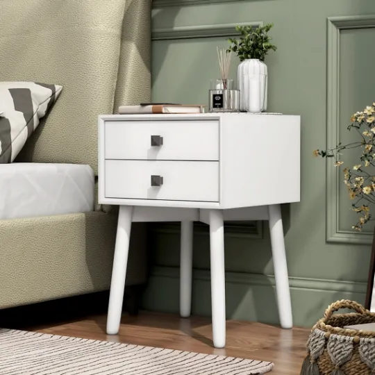 Kirkland's Home Tapered 2-Drawer Nightstand- Nightstands