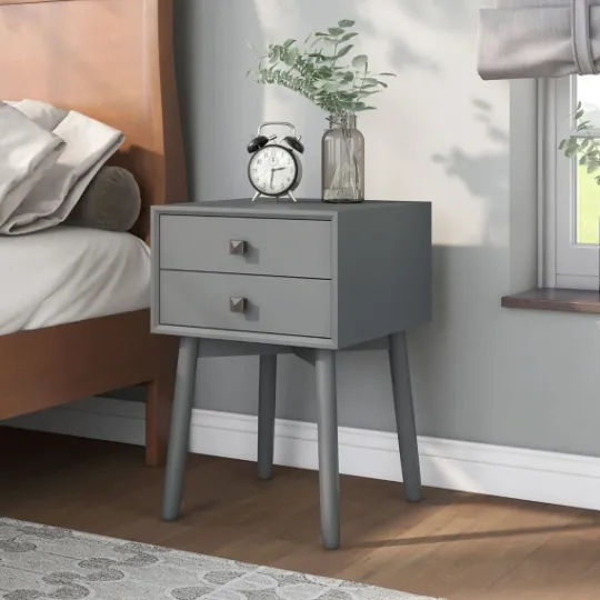 Kirkland's Home Tapered 2-Drawer Nightstand- Nightstands