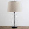 Kirkland's Home Tapered Metal And Glass Jug Table Lamp- Table Lamps