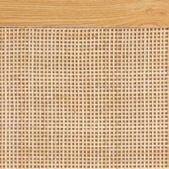 Kirkland's Home Tara Two-Tone Espresso Rattan Dresser- Dressers & Chests