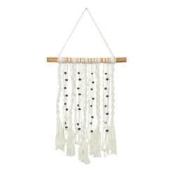 Kirkland's Home Tasseled Macrame Wall Hangings, Set Of 3- Wall Plaques