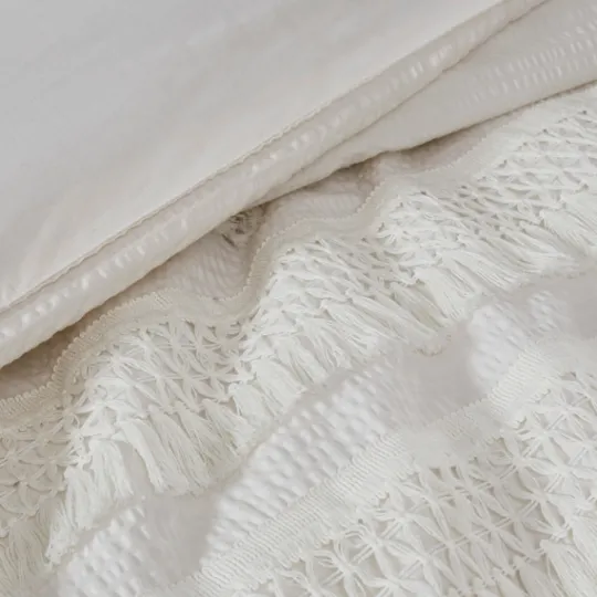 Kirkland's Home Tassels California King 3-Pc. Comforter Set- Comforters