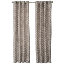 Kirkland's Home Taupe Chenille Single Curtain Panel, 84 In.- Curtains & Drapes