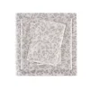 Kirkland's Home Taupe Leopard Print Satin 4-Pc. Full Sheet Set- Bed Sheets