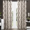 Kirkland's Home Taupe Maxwell Blackout Curtain Panel Set, 84 In.- Curtains & Drapes