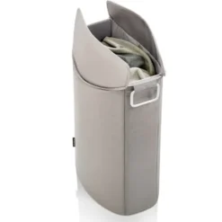 Kirkland's Home Taupe Space-Saving Collapsible Laundry Bin- Baskets & Boxes