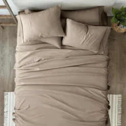 Kirkland's Home Taupe Ultra Soft 6-Pc. Queen Sheet Set- Bed Sheets