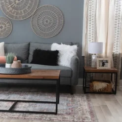 Kirkland's Home Tawny Nesting 3-Pc. Coffee And Accent Table Set- Coffee Tables