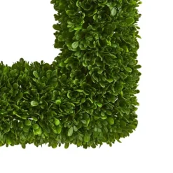 Kirkland's Home Tea Leaf Square Wreath- Wreaths