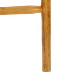 Kirkland's Home Teak Wood Leaning Ladder- Decorative Accents