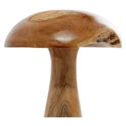 Kirkland's Home Teakwood Mushroom 3-Pc. Sculpture Set- Statues & Figurines