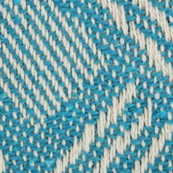 Kirkland's Home Teal Basket Weave Throw- Blankets & Throws