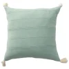 Kirkland's Home Teal Dobby Loomed Pillow- Pillows