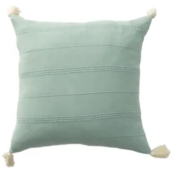 Kirkland's Home Teal Dobby Loomed Pillow- Pillows