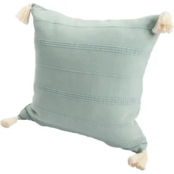 Kirkland's Home Teal Dobby Loomed Pillow- Pillows