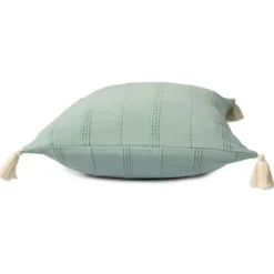 Kirkland's Home Teal Dobby Loomed Pillow- Pillows