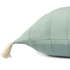 Kirkland's Home Teal Dobby Loomed Pillow- Pillows