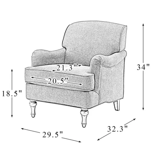 Kirkland's Home Teal Floral Classic Accent Chair- Accent Chairs