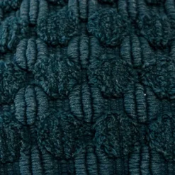Kirkland's Home Teal Looped Cotton Throw Pillow- Pillows