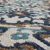 Kirkland's Home Teal Overdyed Ikats Outdoor Area Rug, 5X7- Outdoor Rugs